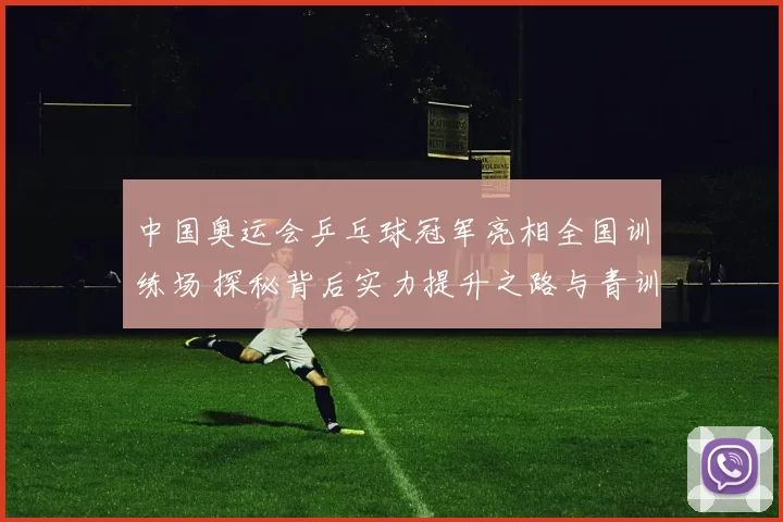 中国奥运会乒乓球冠军亮相全国训练场 探秘背后实力提升之路与青训接力